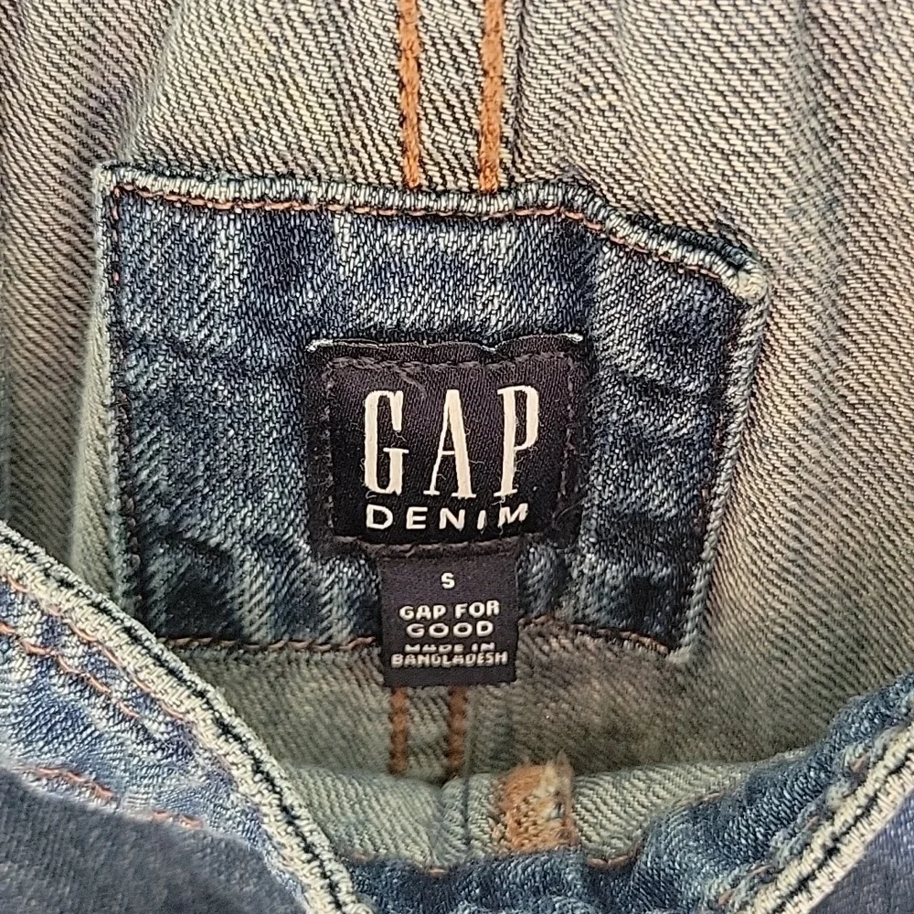 GAP Women’s Blue Denim Overalls Sz. S - Picture 8 of 10